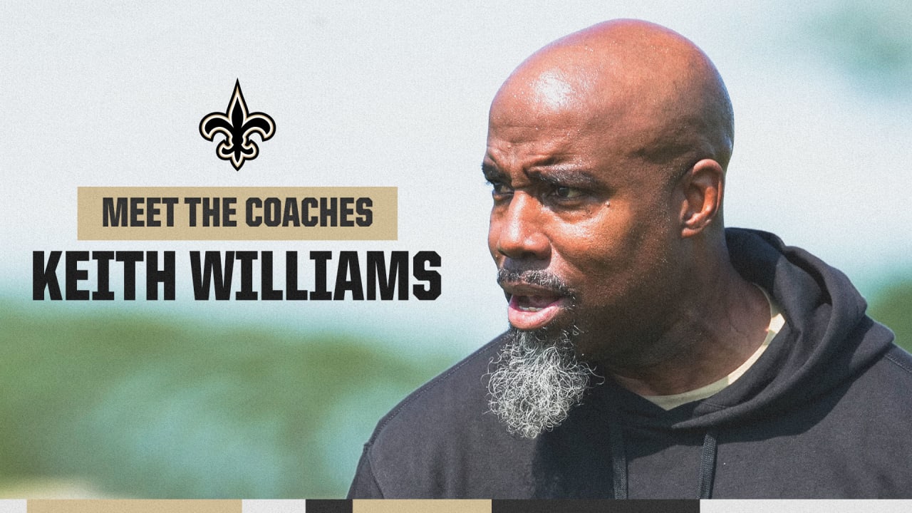 Keith Williams | Meet the 2024 New Orleans Saints Coaches