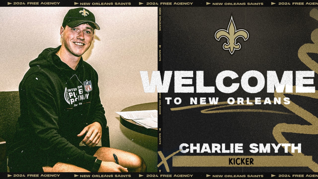 New Orleans Saints sign kicker Charlie Smyth
