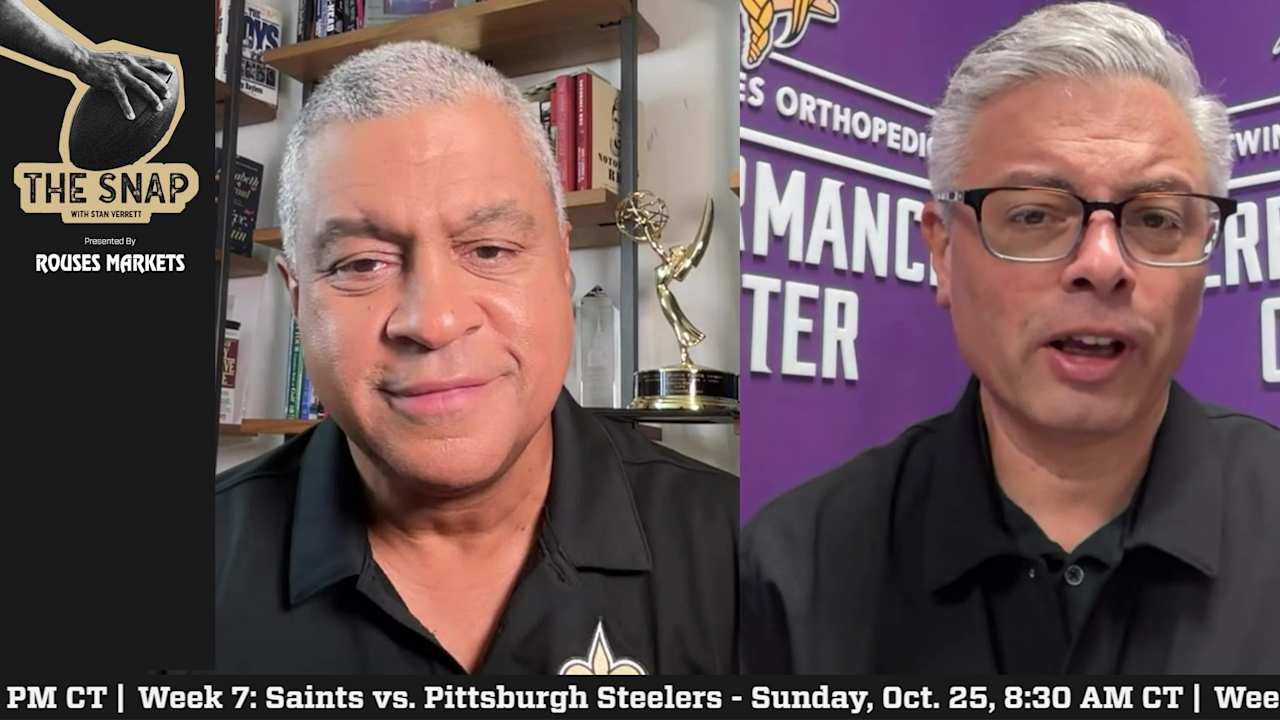 Saints-Vikings Week 5 Preview | The Snap with Stan Verrett