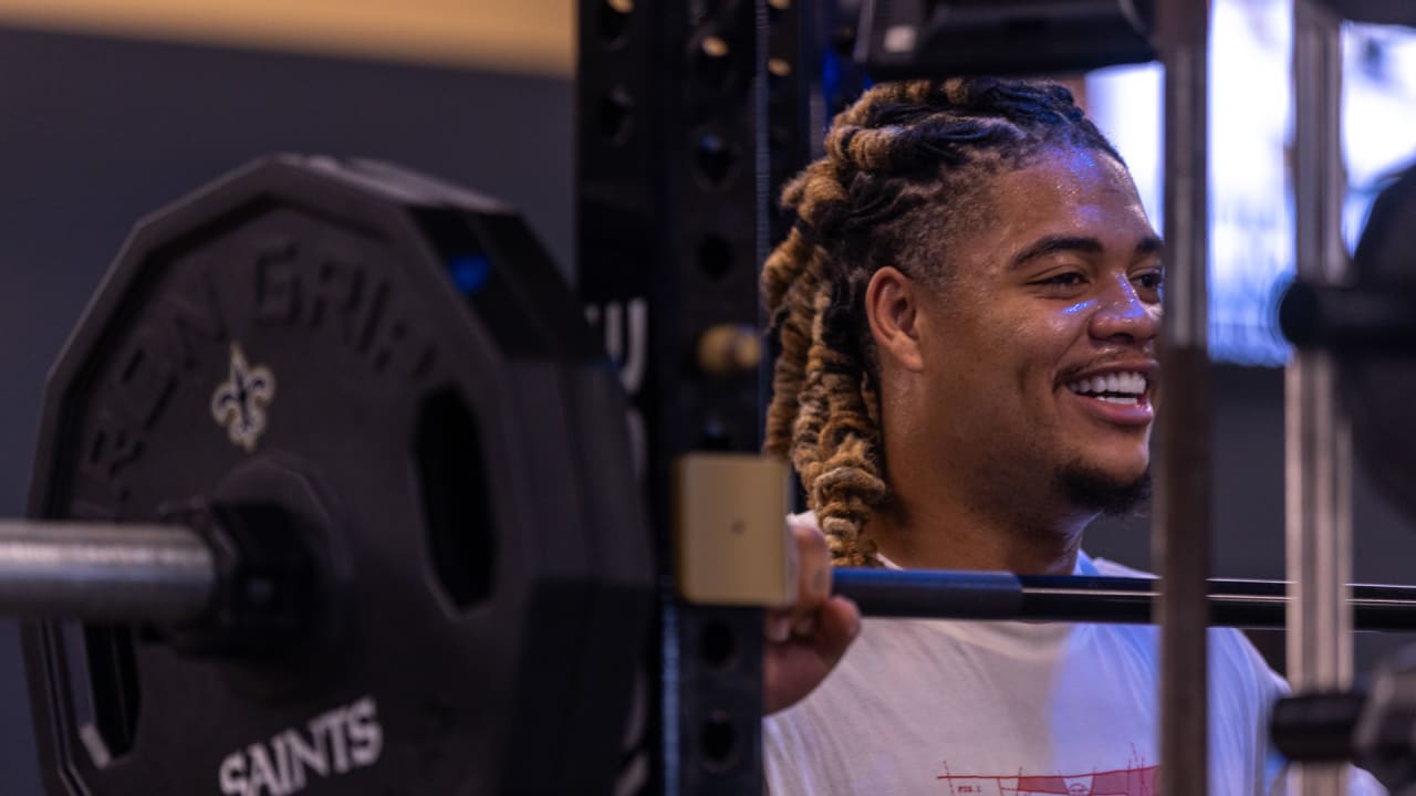 Photos: Chase Young offseason workout at Ochsner Sports Performance Center