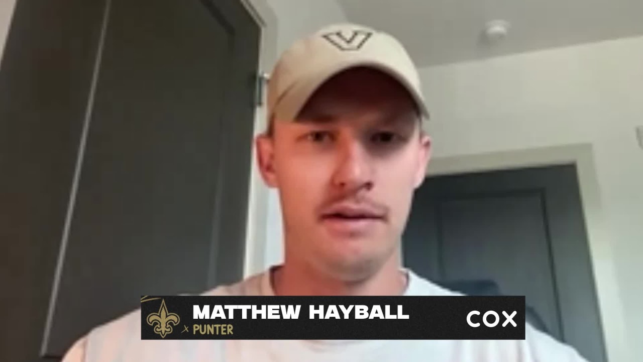 Matthew Hayballs First Interview With New Orleans Saints