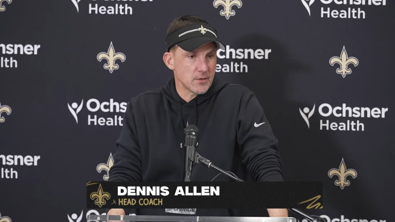 TNF Postgame: Saints HC Dennis Allen Recaps Loss To Rams