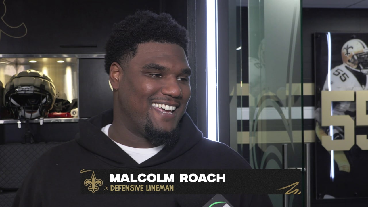 Week 10: Saints DT Malcolm Roach on defensive front, mobile QBs