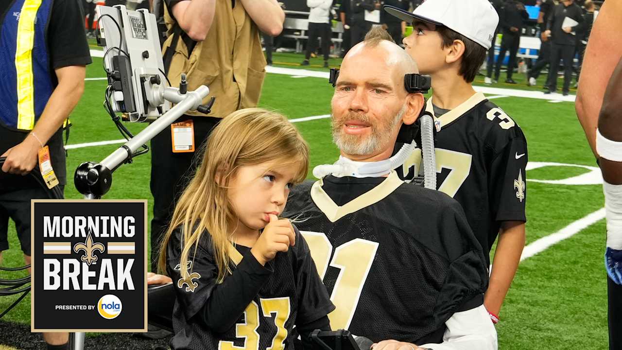 Saints Morning Break: Steve Gleason back home after six-day stint in hospital