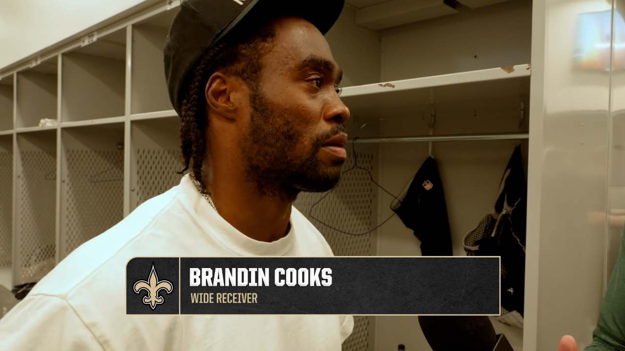 Brandin Cooks interview | Saints-Rams Postgame | 2025 NFL Week 9
