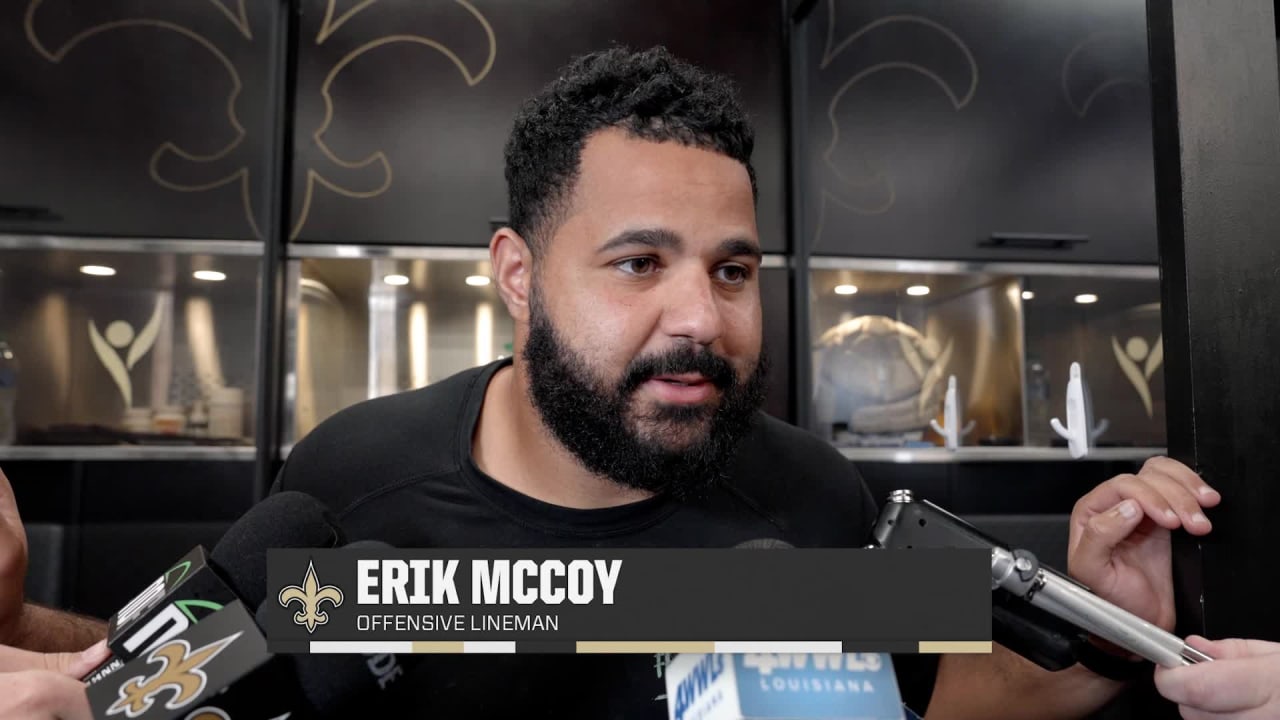 2024 Saints OTAs: Erik McCoy interview