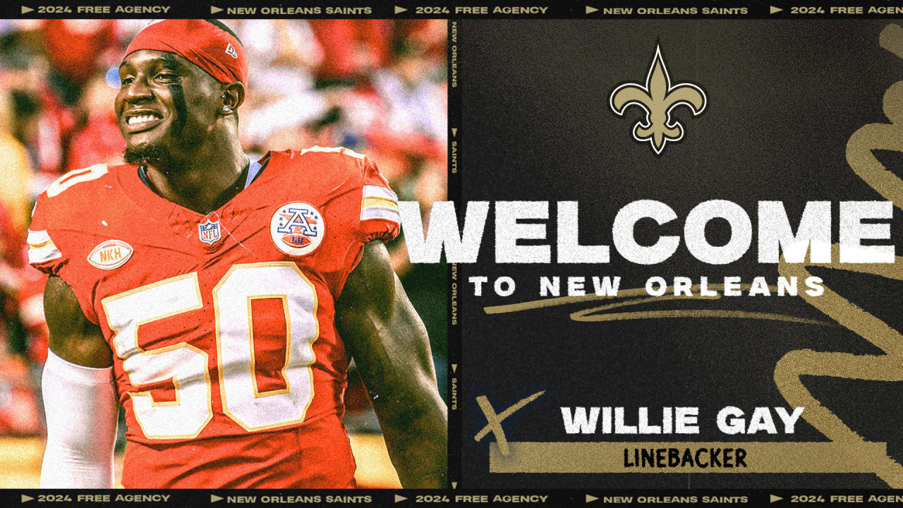 2024 NFL Free Agency: Saints, LB Willie Gay agrees to terms