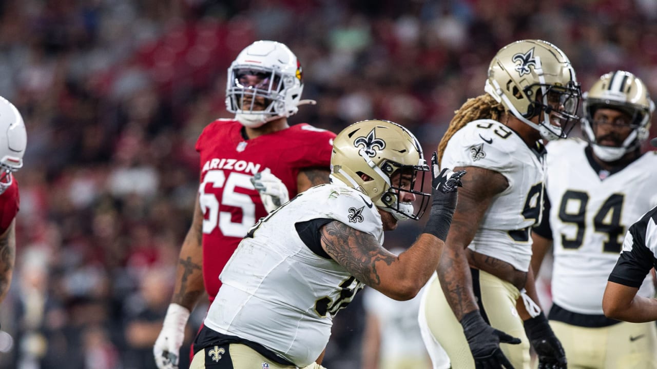 Halftime Update: New Orleans Saints 6, Arizona Cardinals 0