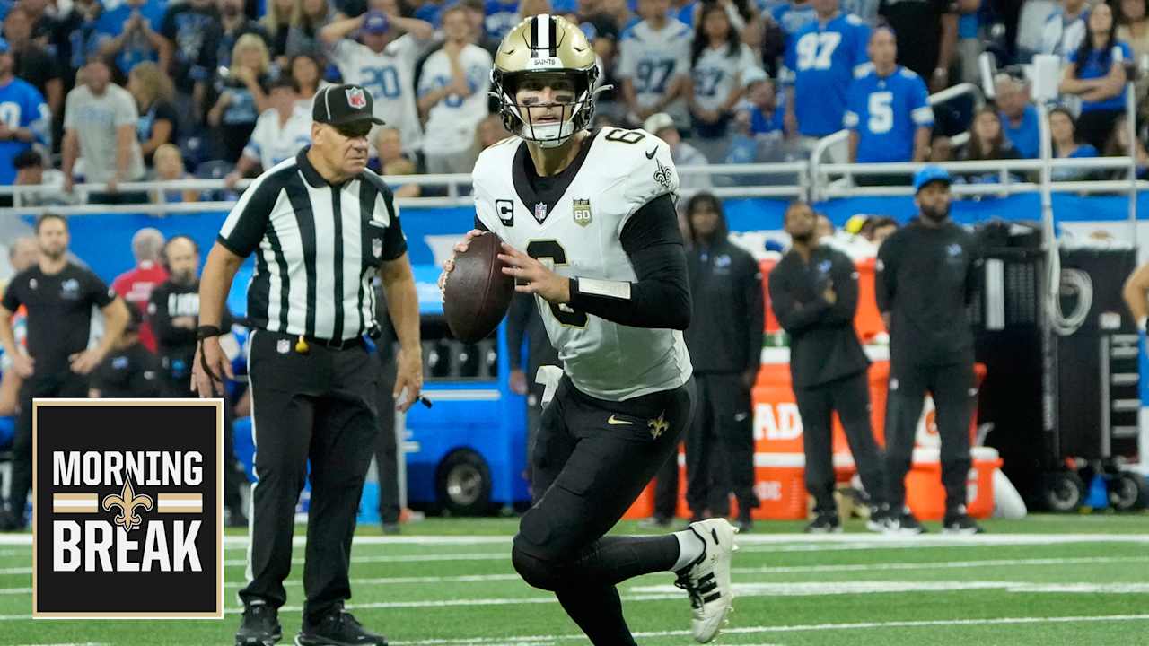 Morning Break: Saints fall in 31-30 overtime loss in Week 1 vs. Detroit ...