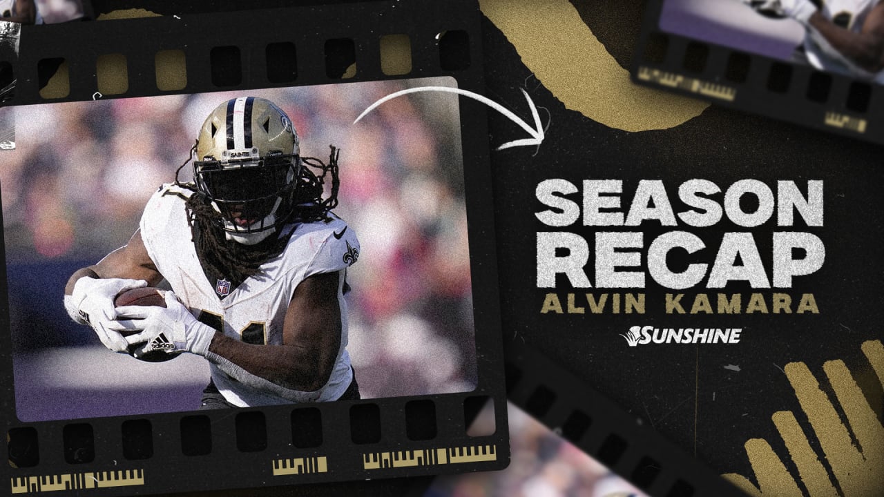 New Orleans Saints RB Alvin Kamara's 2023 NFL Season Recap