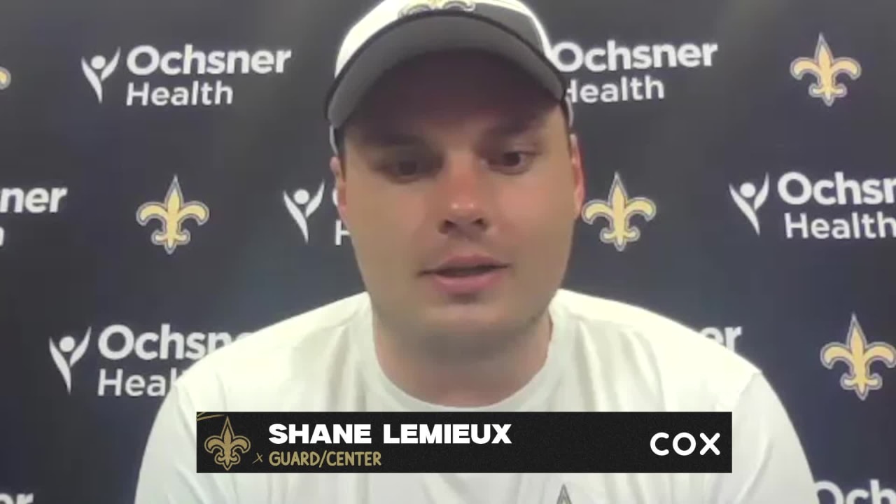 Shane Lemieux's first interview with New Orleans Saints