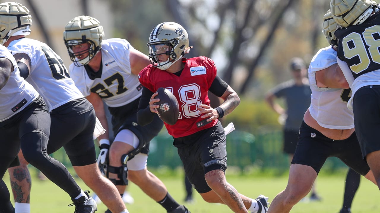 Quarterback Spencer Rattler looks to build on his solid preseason debut with the New Orleans Saints