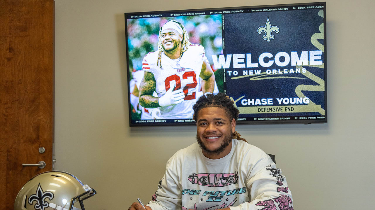 Photos 2024 Saints free agents Day 1 in New Orleans