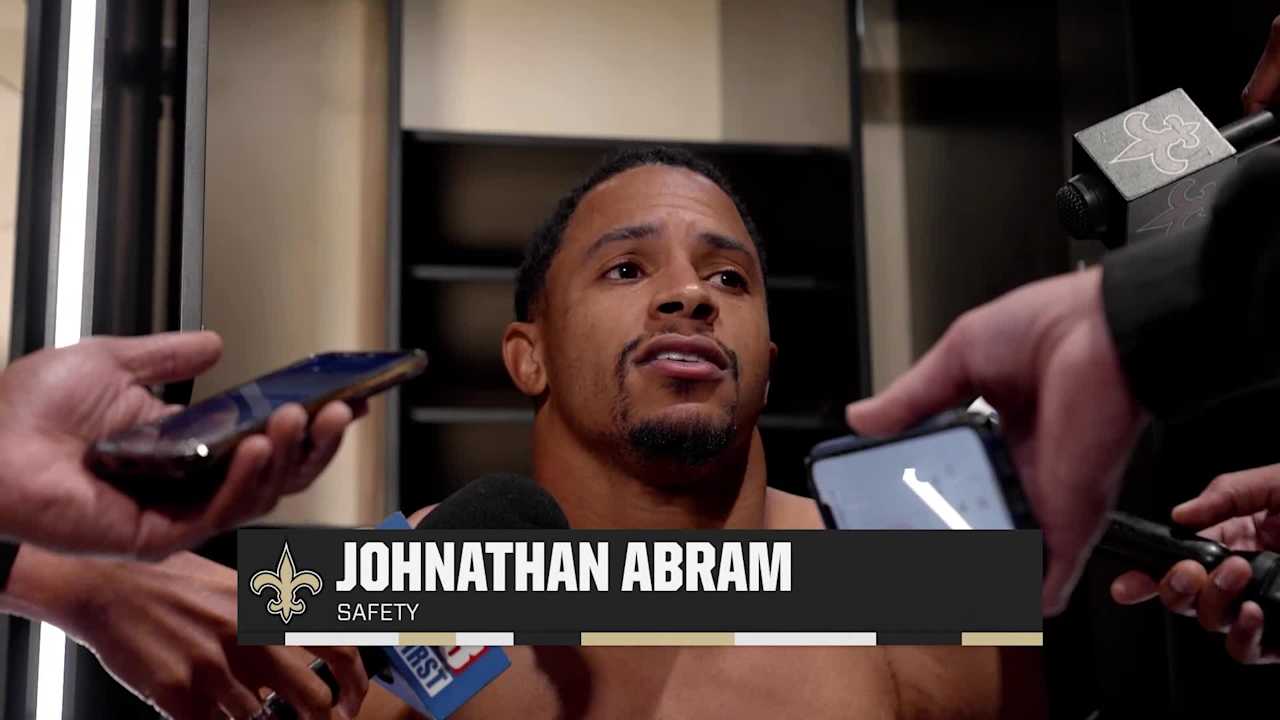 Johnathan Abram on Saints defensive execution