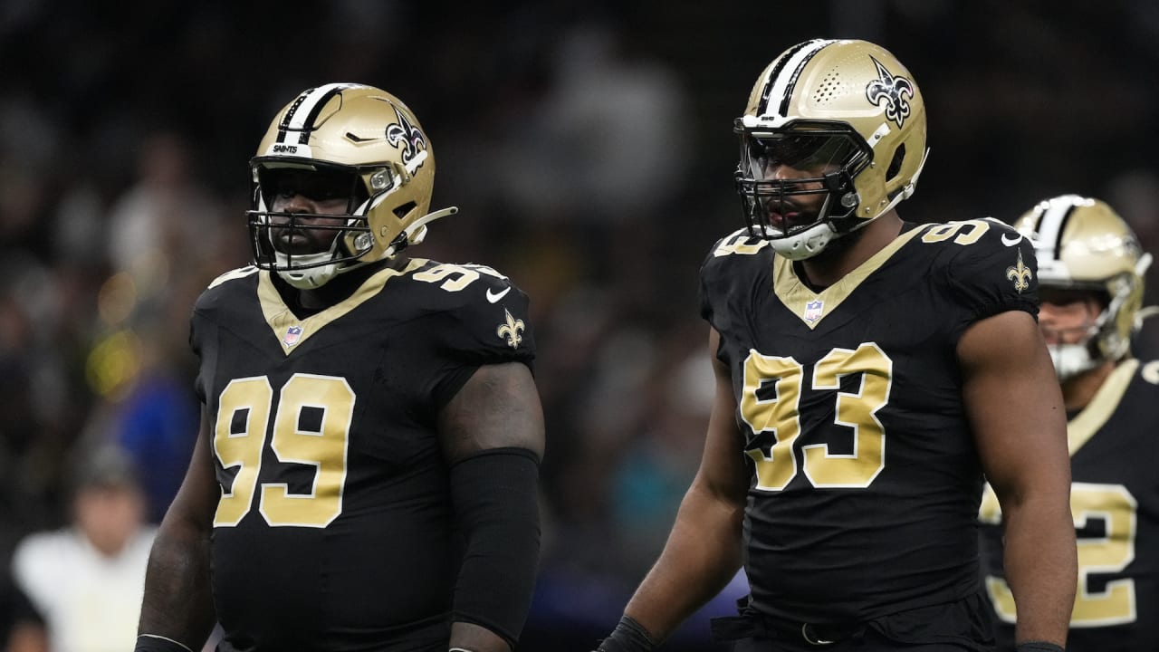 Photos: Khalen Saunders And Nathan Shepherd | 2023 Saints Season Recap