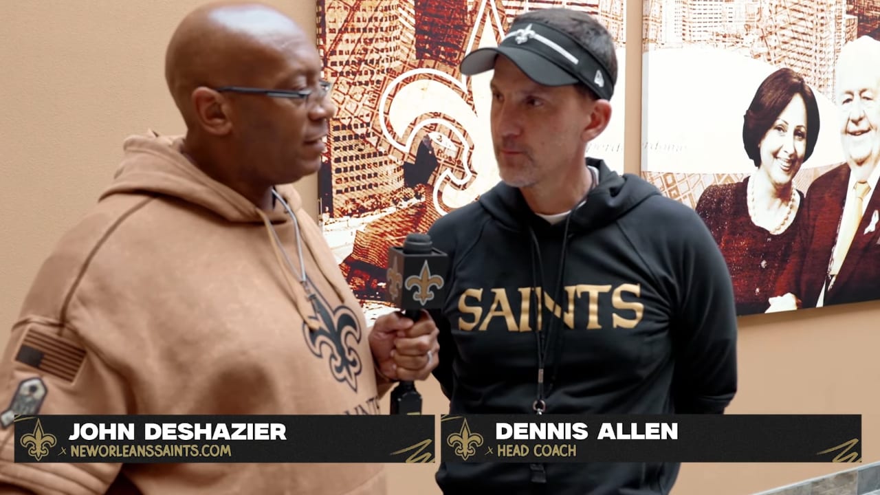 Week 9 Vs. Chicago Bears: Saints HC Dennis Allen Exclusive Interview