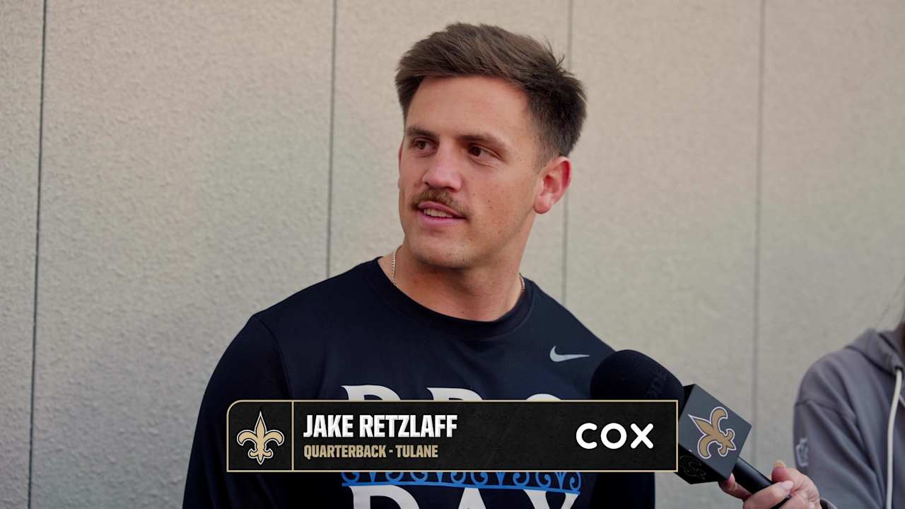 Jake Retzlaff on prep for NFL Draft | Tulane Pro Day 2026