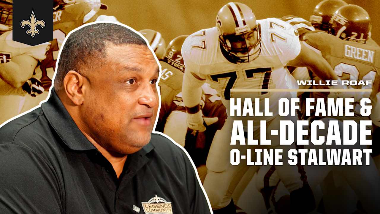 Willie Roaf on Hall of Fame career, first playoff win in franchise ...