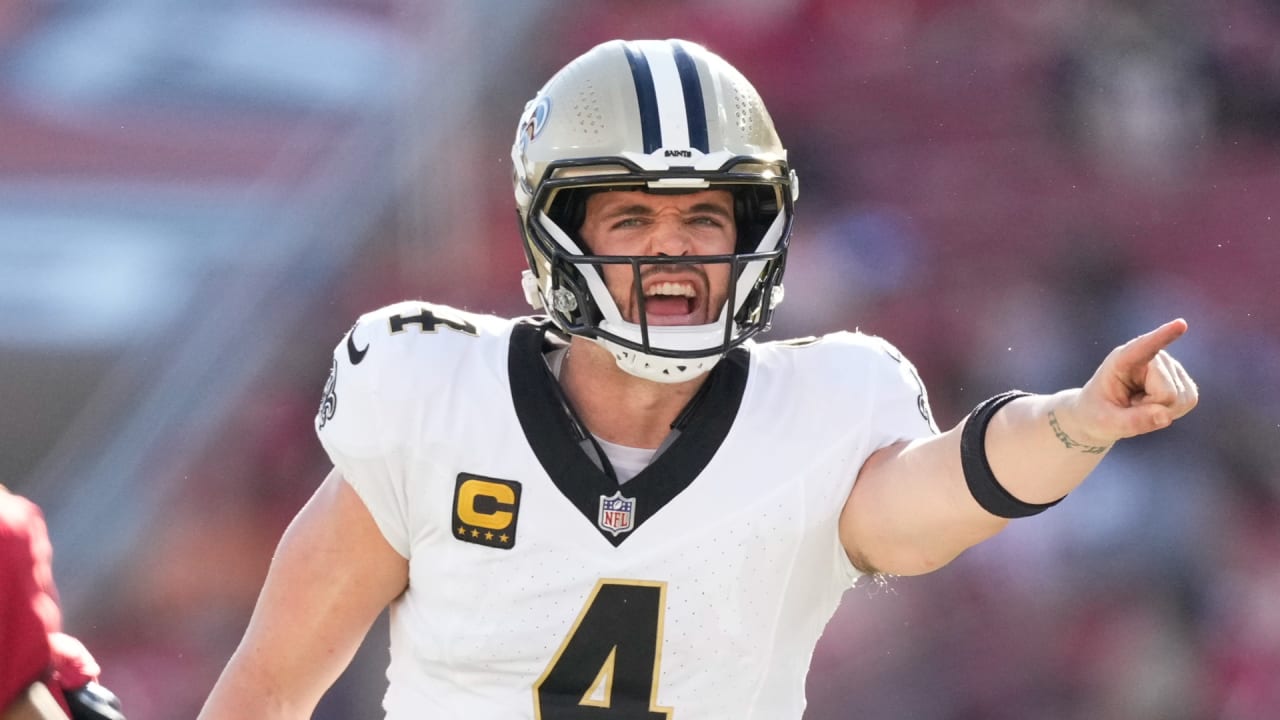 New Orleans Saints quarterback Derek Carr on his best stretch of play