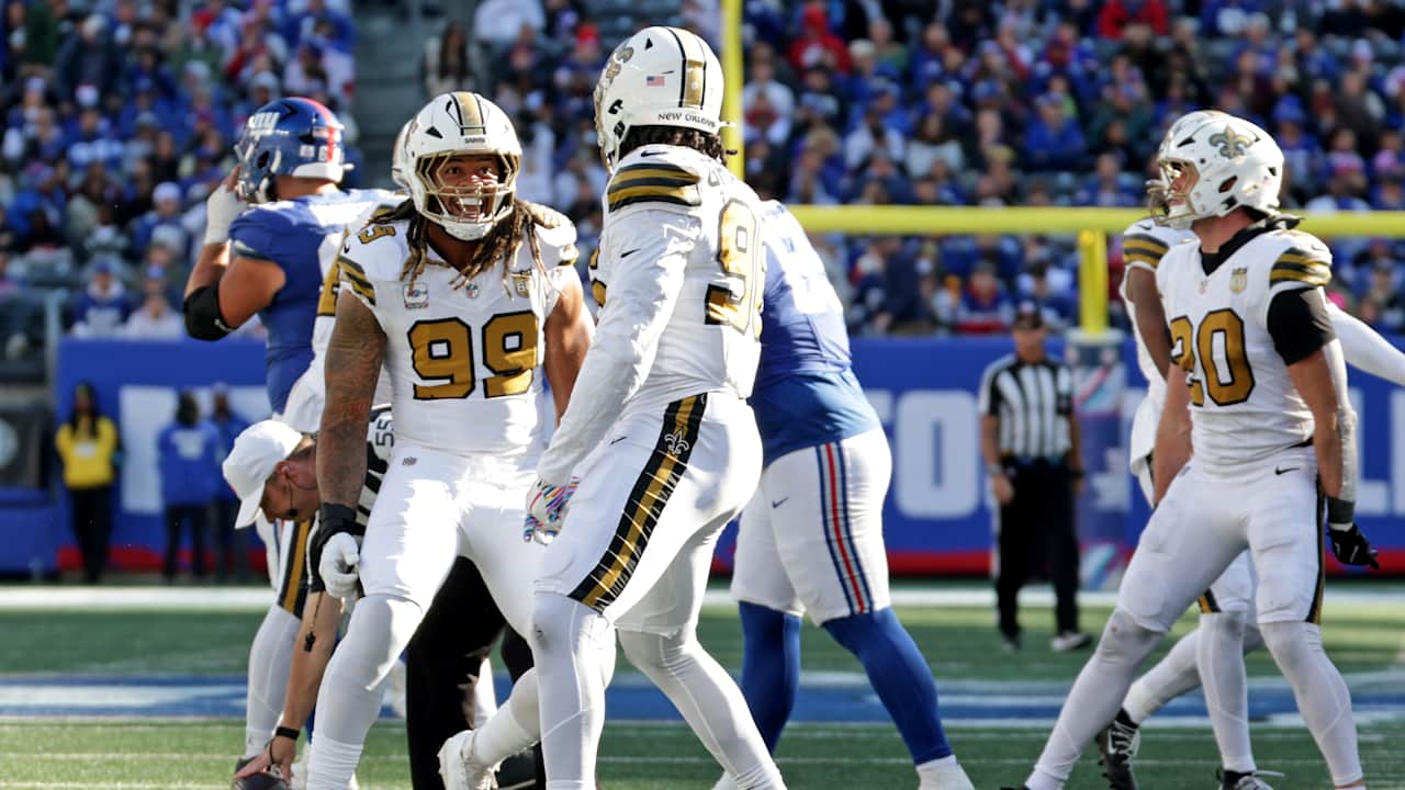 Saints' Top Plays vs. Giants | 2026 NFL Week 6