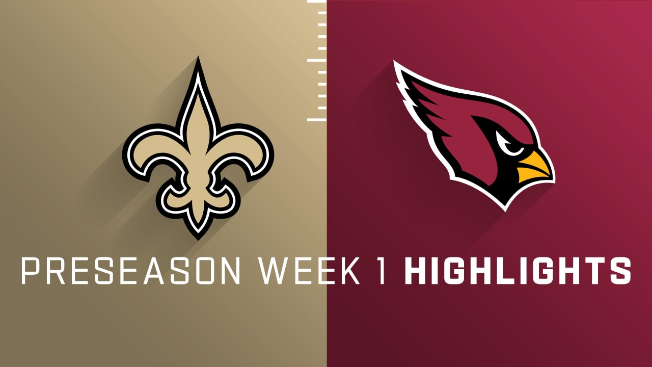 Cardinals vs. Saints Highlights 2024 NFL Preseason Week 1