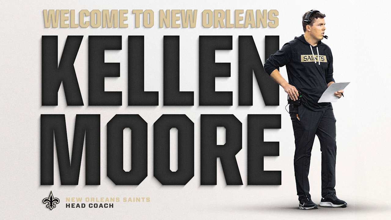 New Orleans Saints announce agreement with Kellen Moore to become head coach