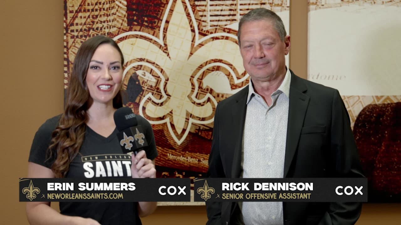 Saints Sr. Offensive Asst. Rick Dennison talks Role, Kubiak