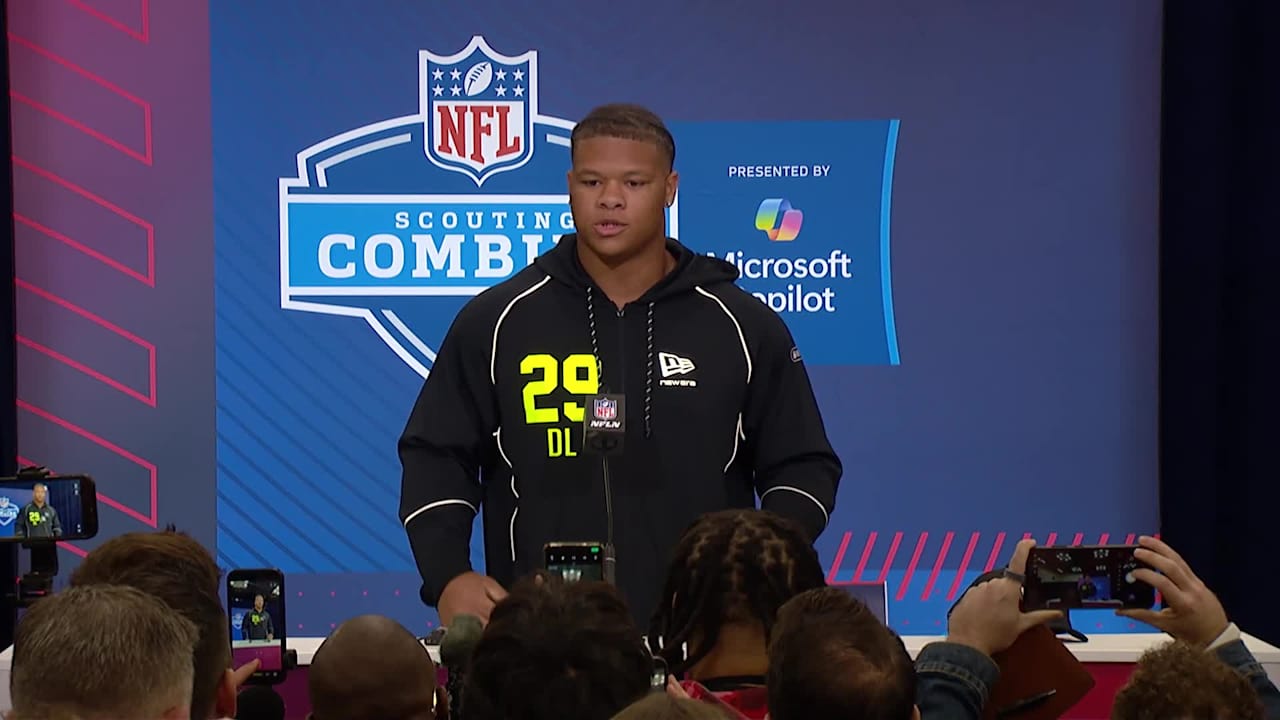 Peter Woods interview | 2026 NFL Scouting Combine