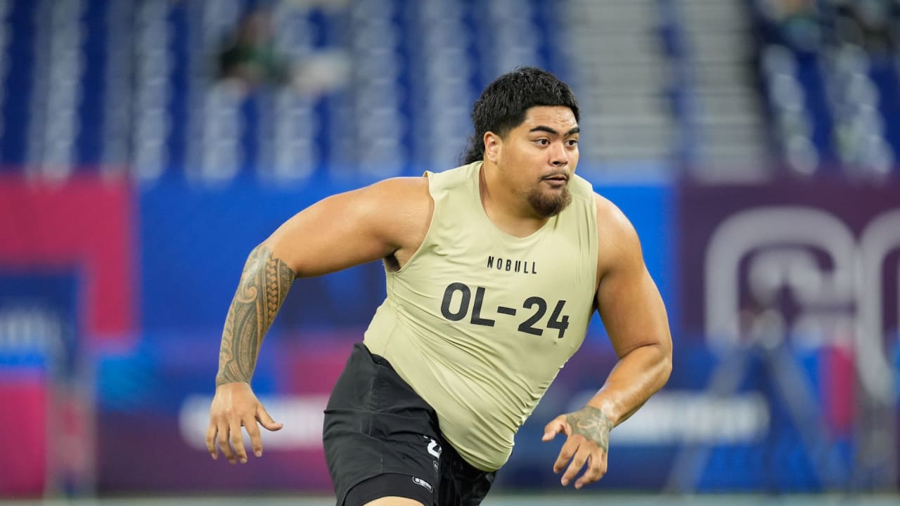 2024 NFL Draft: OT Taliese Fuaga, Oregon St, Round 1, Pick 14 | 5 ...