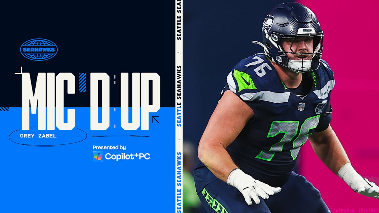 Grey Zabel Mic'd Up For The Win Over The Cardinals In Week 10