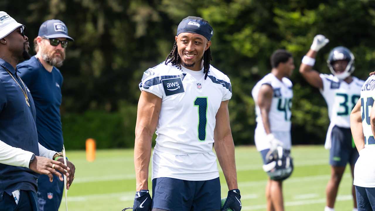 Why Julian Neal Was 'So Juiced' About His Hat On Draft Day & Other Things We Learned On Day 1 Of Seahawks Rookie Minicamp