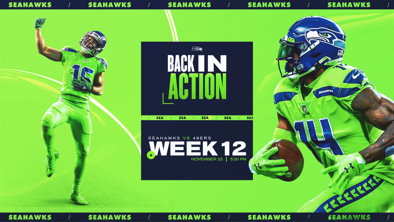 Seahawks Reveal Uniform Combo For Thanksgiving Matchup With San Francisco