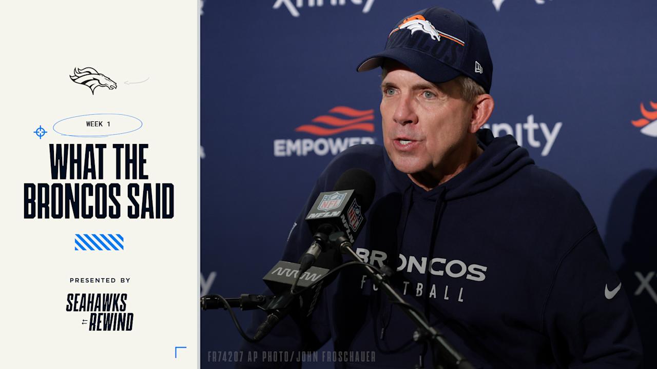 What the Broncos said – 2024 Week 1: Seahawks vs. Broncos