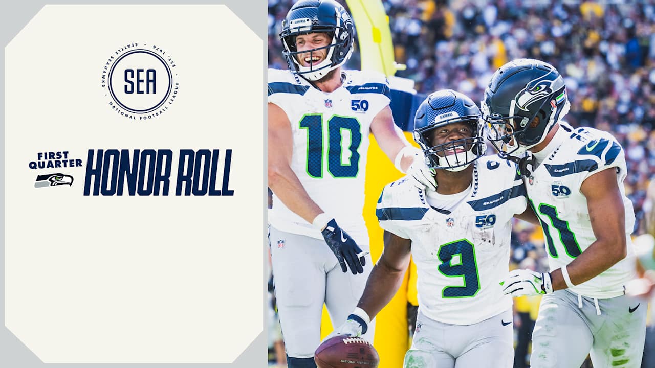 Seahawks 2025 First Quarter Honors