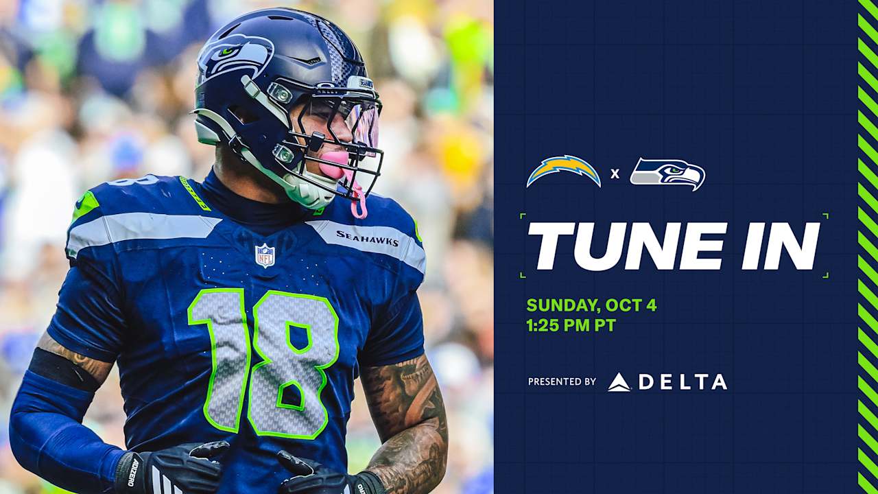 How to Watch and Follow Seahawks vs. Chargers in Week 4