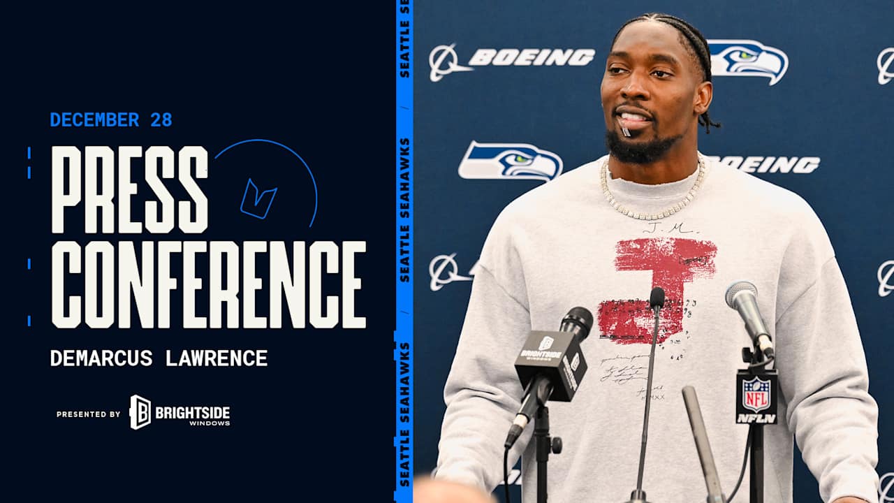 DeMarcus Lawrence Postgame Press Conference - 2025 Week 17 vs. Panthers