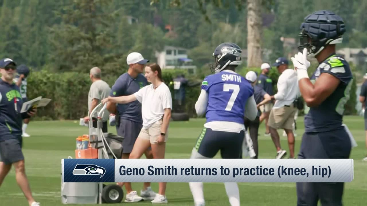 Pelissero Geno Smith (knee, hip) Returned To Seahawks Practice Monday