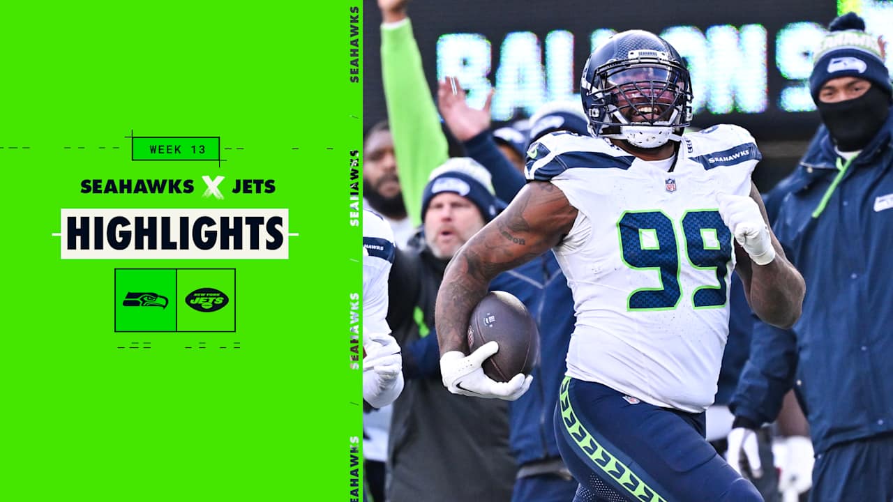 2024 Week 13 Seahawks at Jets Full Highlights