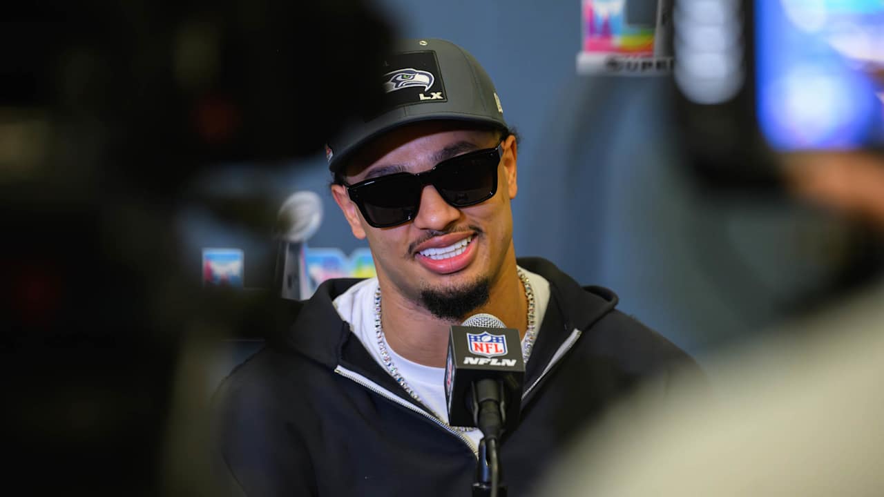 Behind The Scenes Of The Seahawks' Day Of Super Bowl LX Press Conferences