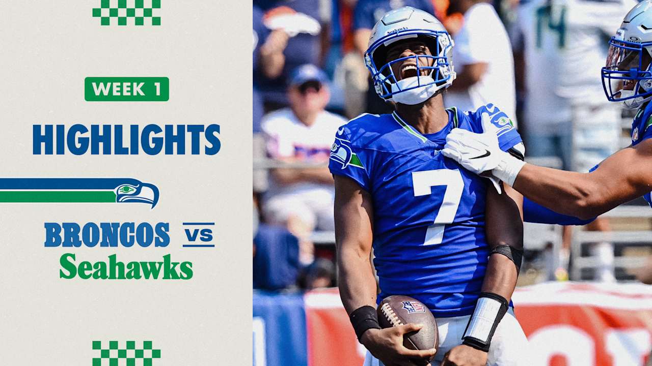 2024 Week 1 Seahawks vs. Broncos Full Highlights