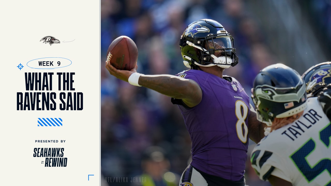 What The Ravens Said - 2023 Week 9: Seahawks vs. Ravens