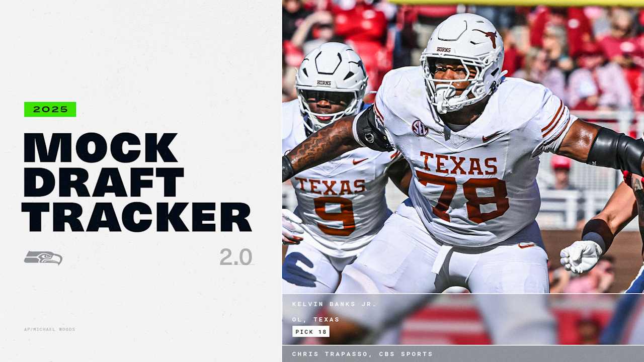 2025 Mock Draft Tracker 2.0 What Will The Seahawks Do With Pick No. 18?