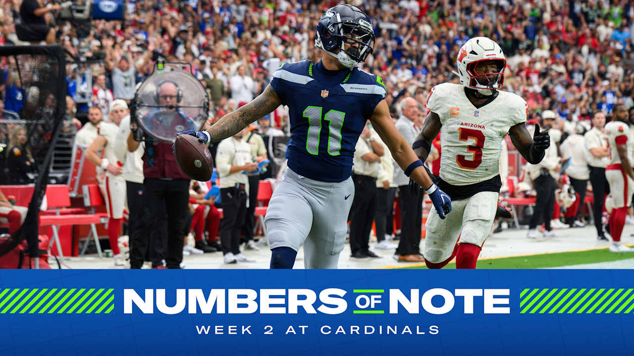 12 Numbers Of Note From The Seahawks’ Week 2 Win At Arizona