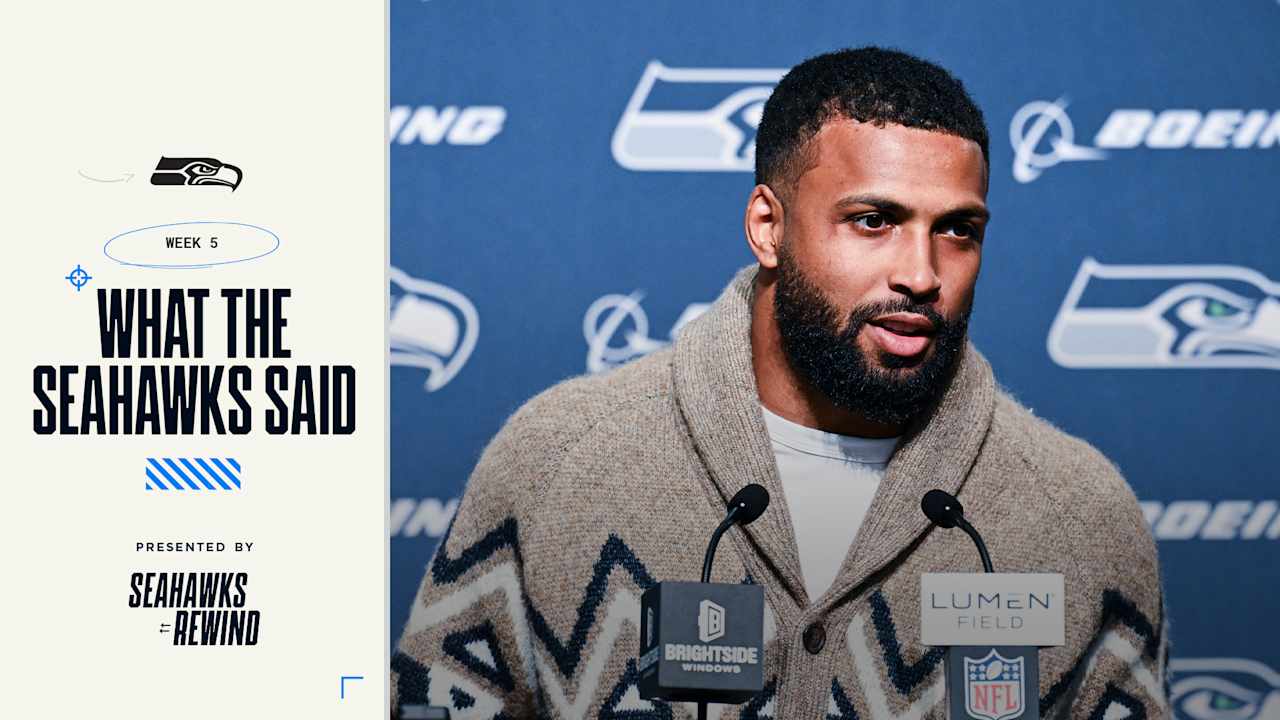 What The Seahawks Said Following Their 29-20 Loss To The Giants