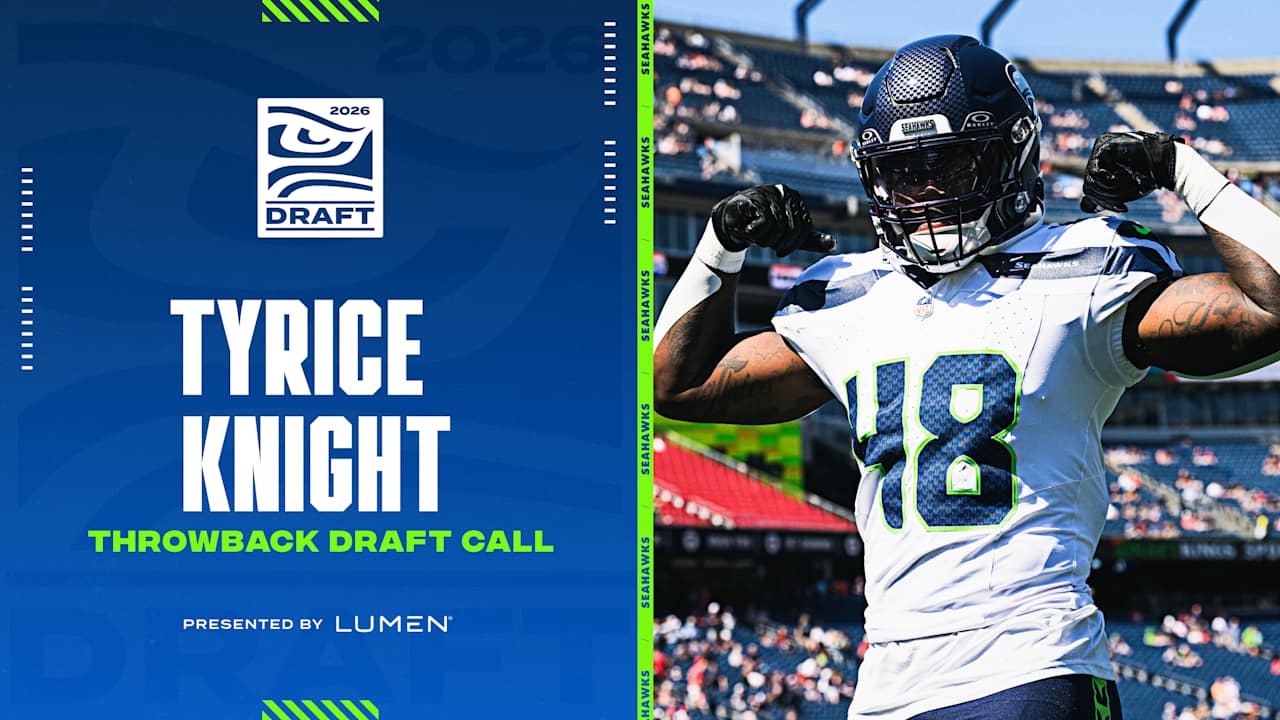 Tyrice Knight Gets The Draft Call | Seahawks Throwback Draft Calls