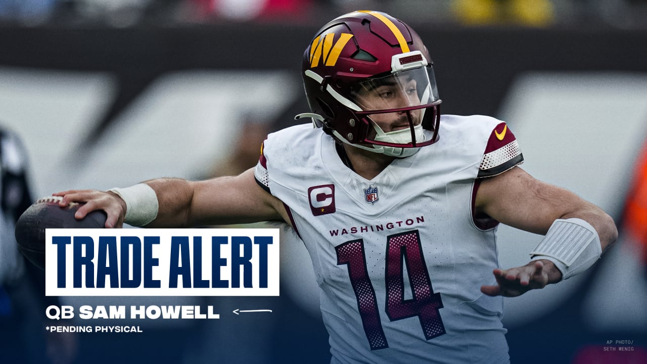 Les Seahawks acceptent un échange avec Washington pour le quart Sam Howell