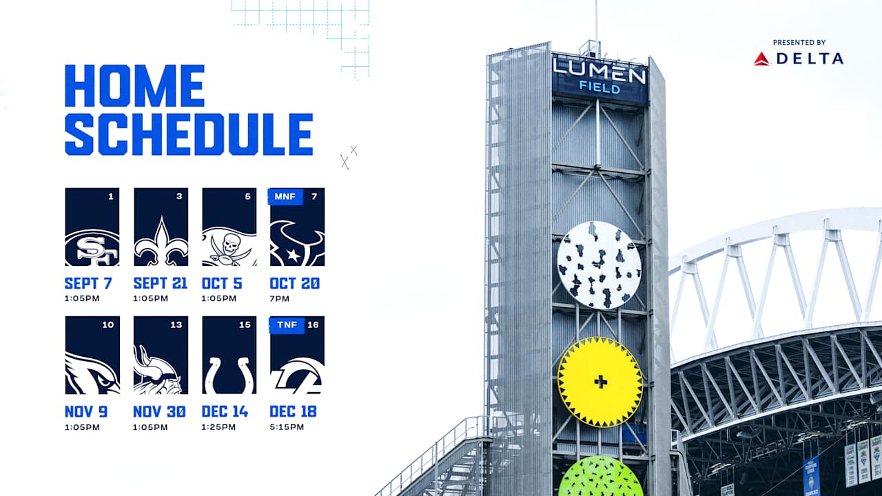 Seahawks Home Schedule
