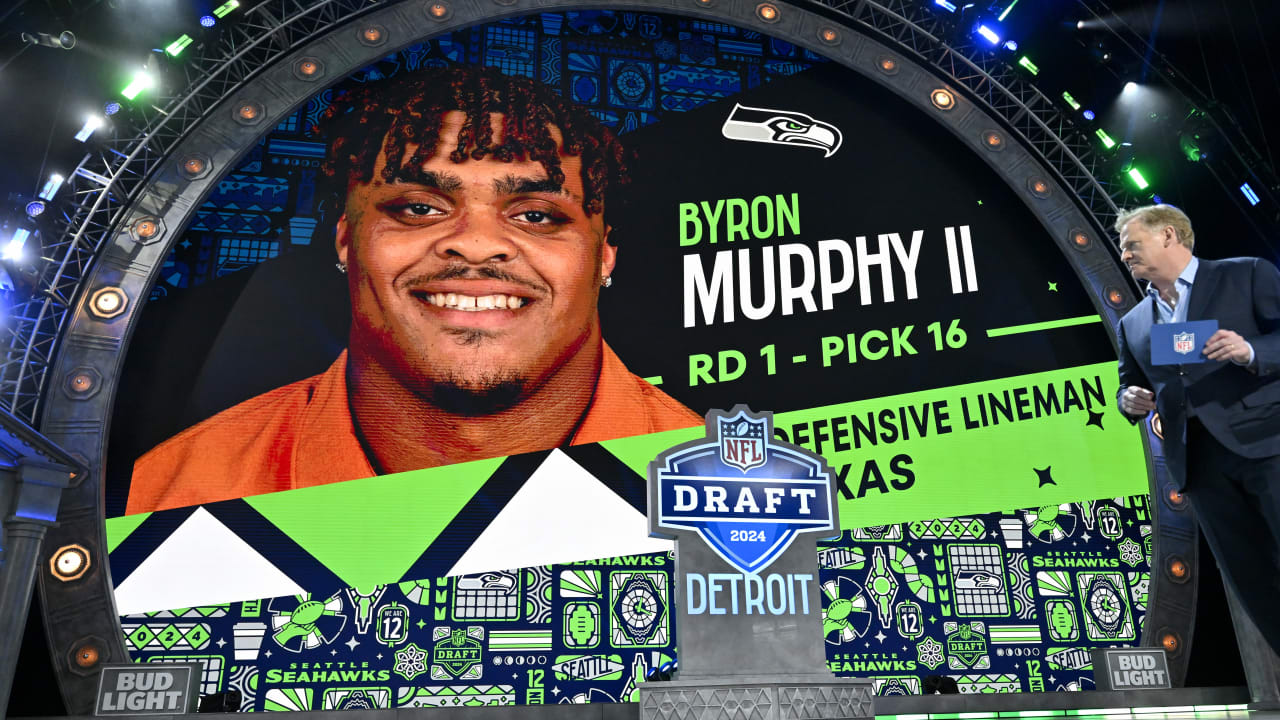 Seahawks Select DT Byron Murphy II With No. 16 Pick In 2024 NFL Draft