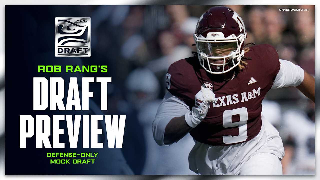 Rob Rang’s 2026 Draft Preview: Seahawks Grease Edge in Defense-Only Mock Draft