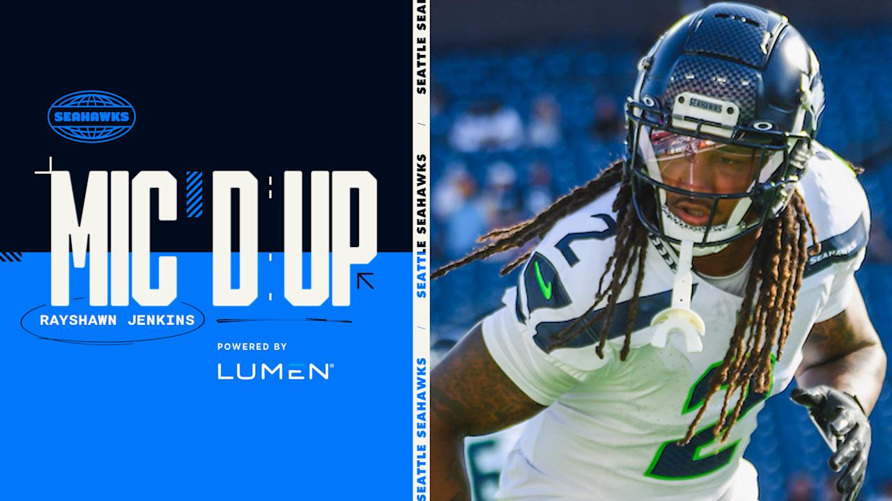 Seahawks Mic'd Up Rayshawn Jenkins Week 2 2024 Seattle Seahawks